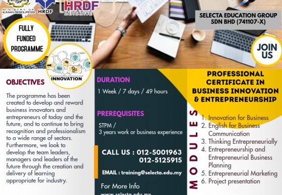 Professional Certificate In Business Innovation & Entrepreneurship